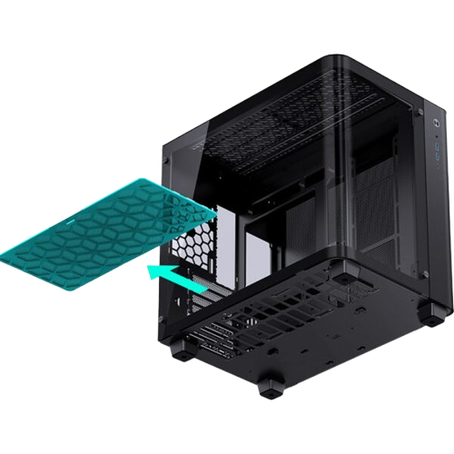 Vỏ máy tính Case PC JONSBO TK-3 BLACK