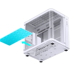 Vỏ máy tính Case PC JONSBO TK-3 WHITE