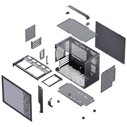 Vỏ máy tính Case PC M-ATX JONSBO Z20 MINI TOWER M-ATX BLACK