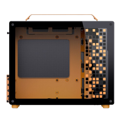 Vỏ máy tính Case PC M-ATX JONSBO Z20 MINI TOWER M-ATX ORANGE BLACK