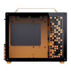 Vỏ máy tính Case PC M-ATX JONSBO Z20 MINI TOWER M-ATX ORANGE BLACK