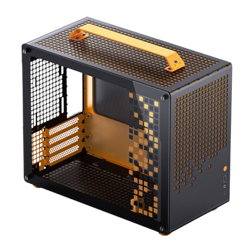 Vỏ máy tính Case PC M-ATX JONSBO Z20 MINI TOWER M-ATX ORANGE BLACK