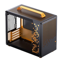 Vỏ máy tính Case PC M-ATX JONSBO Z20 MINI TOWER M-ATX ORANGE BLACK