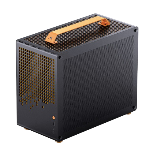 Vỏ máy tính Case PC M-ATX JONSBO Z20 MINI TOWER M-ATX ORANGE BLACK