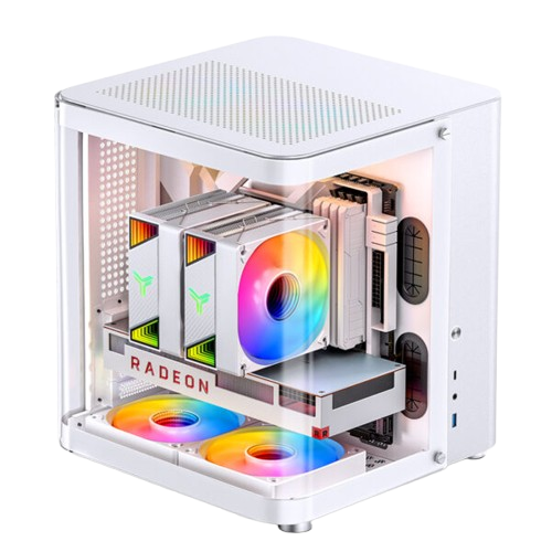 Vỏ máy tính Case PC JONSBO TK-1 WHITE