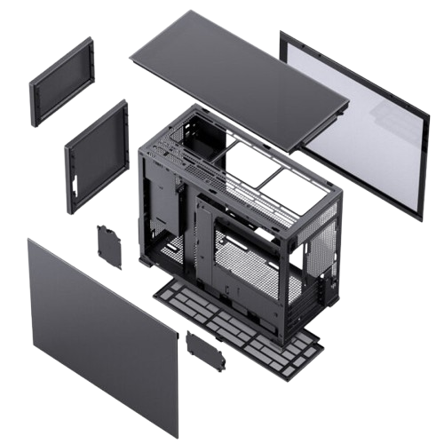 Vỏ máy tính Case PC JONSBO D31 MESH MINI TOWER M-ATX (BLACK)