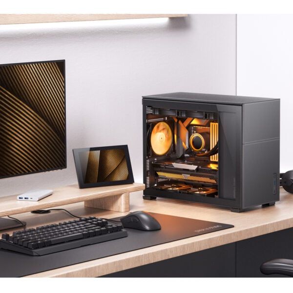 Vỏ máy tính Case PC JONSBO D31 MESH MINI TOWER M-ATX (BLACK)