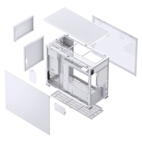 Vỏ máy tính Case PC JONSBO D31 MESH MINI TOWER M-ATX (WHITE)
