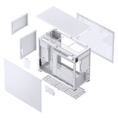 Vỏ máy tính Case PC JONSBO D31 MESH MINI TOWER M-ATX (WHITE)