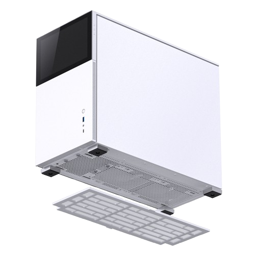 Vỏ máy tính Case PC JONSBO D31 STD SCREEN WHITE