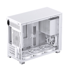 Vỏ máy tính Case PC JONSBO D31 STD SCREEN WHITE