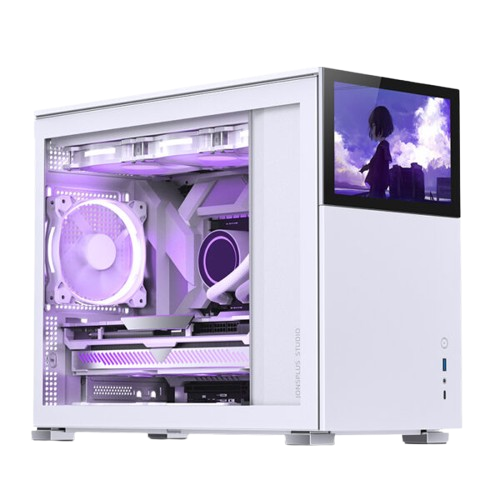 Vỏ máy tính Case PC JONSBO D31 STD SCREEN WHITE