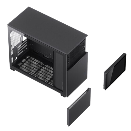 Vỏ máy tính Case PC JONSBO D31 STD SCREEN BLACK