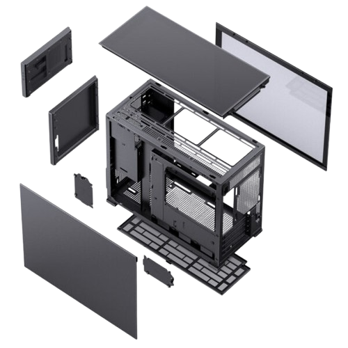 Vỏ máy tính Case PC JONSBO D31 STD SCREEN BLACK