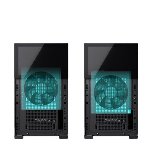 Vỏ máy tính Case PC JONSBO D31 STD SCREEN BLACK