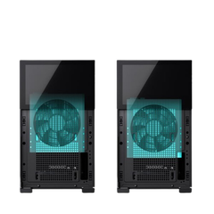 Vỏ máy tính Case PC JONSBO D31 STD SCREEN BLACK