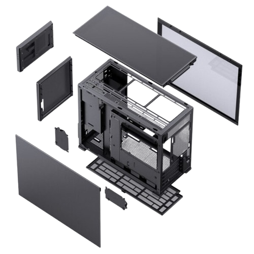 Vỏ máy tính Case PC JONSBO D31 MESH SCREEN BLACK