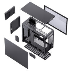 Vỏ máy tính Case PC JONSBO D31 MESH SCREEN BLACK