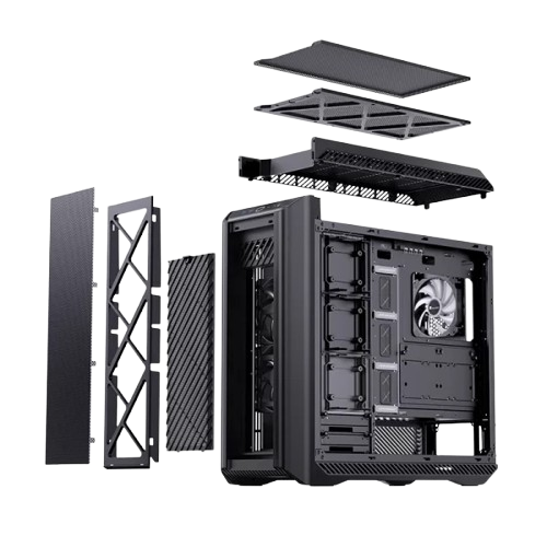 Vỏ máy tính Case PC JONSBO D500 BLACK