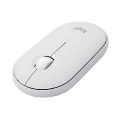 Chuột không dây Logitech Pebble MOUSE 2 M350S Wireless/ Bluetooth màu trắng 910-006986