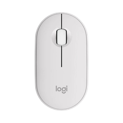 Chuột không dây Logitech Pebble MOUSE 2 M350S Wireless/ Bluetooth màu trắng 910-006986