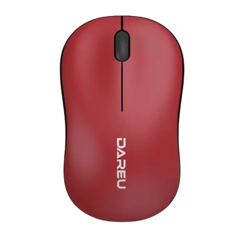 Chuột không dây Dareu LM106D Dual-Mode đỏ