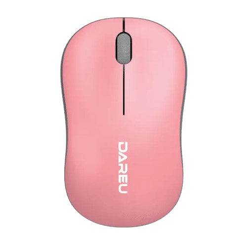Chuột không dây Dareu LM106D Dual-Mode Hồng