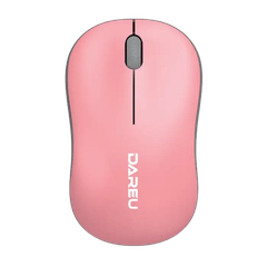 Chuột không dây Dareu LM106D Dual-Mode Hồng