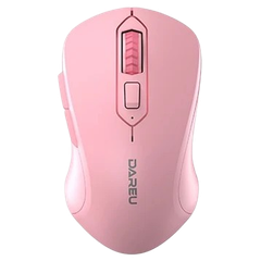 Chuột không dây Dareu LM115B (Dual Mode - Silent sw) Hồng