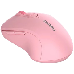 Chuột không dây Dareu LM115B (Dual Mode - Silent sw) Hồng