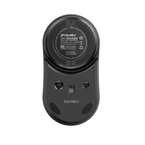 Chuột không dây Dareu LM166D (Dual Mode - UFO MOUSE) Đen