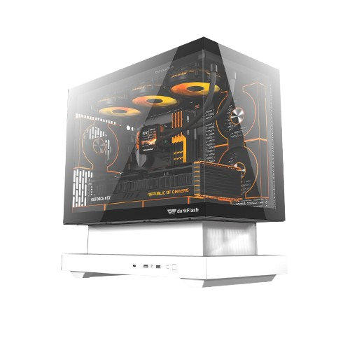 Vỏ máy tính Case PC DARKFLASH F1 White