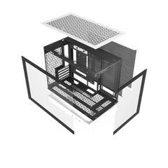 Vỏ máy tính Case PC DARKFLASH F1 White