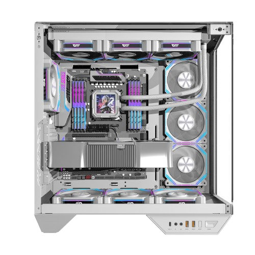 Vỏ máy tính Case PC ATX DARKFLASH DY470 WHITE