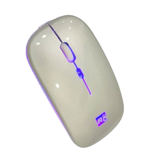 Chuột không dây R8 1715 màu bạc