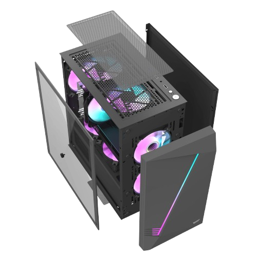 Vỏ máy tính Case PC ATX Darkflash AL390 Black