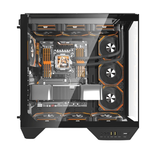 Vỏ máy tính Case PC ATX DARKFLASH DY470 BLACK