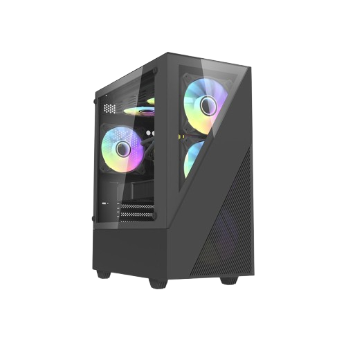 Vỏ máy tính Case Darkflash E330M Black