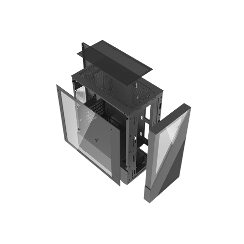 Vỏ máy tính Case Darkflash E330M Black