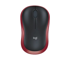 Chuột Không Dây Logitech M185 Đen Đỏ
