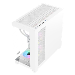 Vỏ máy tính Case GAMING M-ATX AIGO C218M White