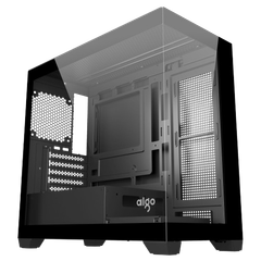 Vỏ máy tính Case GAMING M-ATX AIGO C218M Black