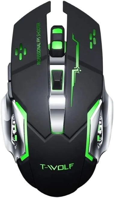 Chuột  không dây T-WOLF Q13 BLACK
