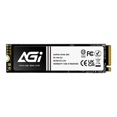 Ổ cứng SSD AGI AI198R 256GB NVMe PClE 2280 GEN 3x4 -AGI256G80AI198R-CB/3000/2000 MB/s/3D NAND