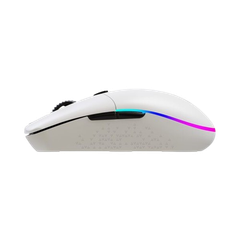 Chuột Gaming không dây DareU EM911X WIRELESS - 2.4G | Trắng