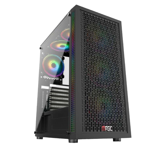 Vỏ máy tính Case Magic Luxury I Full Tower Black (E-ATX)