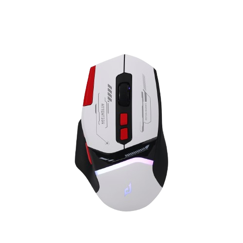 Chuột có dây gaming EDRA EM631 màu trắng