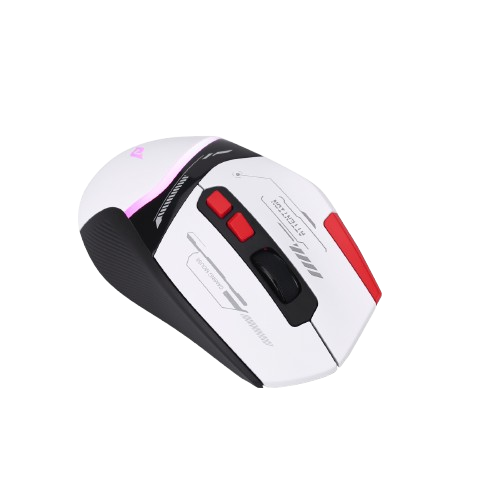 Chuột có dây gaming EDRA EM631 màu trắng