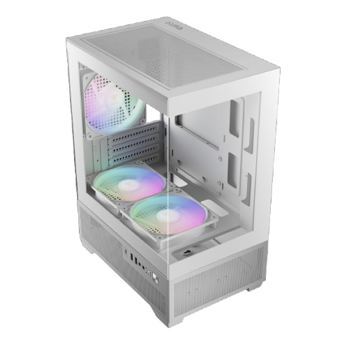Vỏ máy tính Case Gamdias  AURA GC9 Elite ARGB white