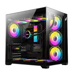 Vỏ máy tính Case Edra ECS1504 màu đen